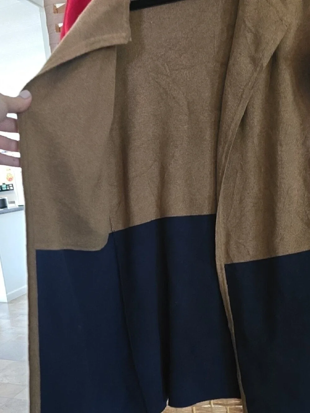 Colorblock Vanessa sweater-jacket
